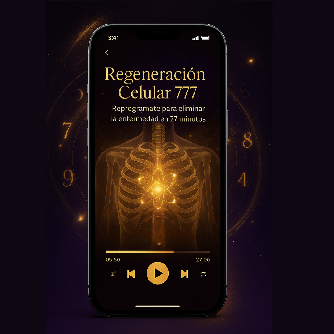 ⭐ Regeneración Celular: Reprograma tu mente para sanar enfermedades y tener abundancia en la salud.